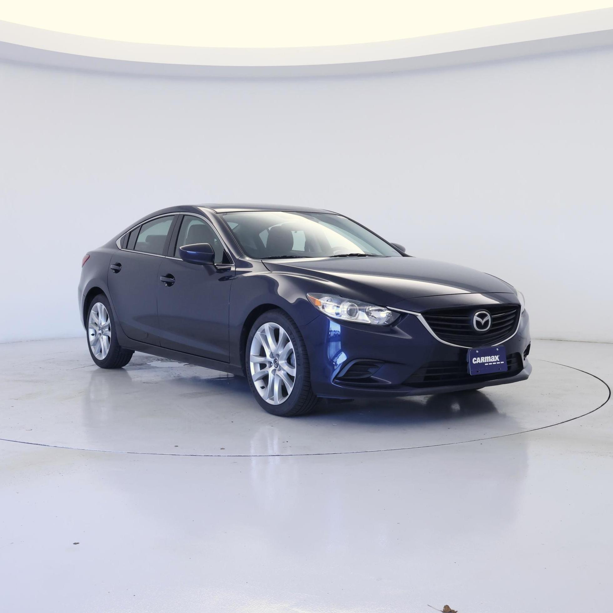 Blue 2016 Mazda MAZDA6 Sedan Front-Wheel Drive Automatic
