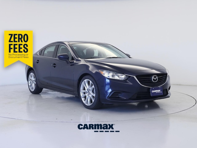 Blue 2016 Mazda MAZDA6 Sedan Front-Wheel Drive Automatic