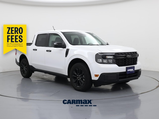 White 2024 Ford Maverick XLT SuperCrew FWD Pickup Truck Front-Wheel Drive Automatic