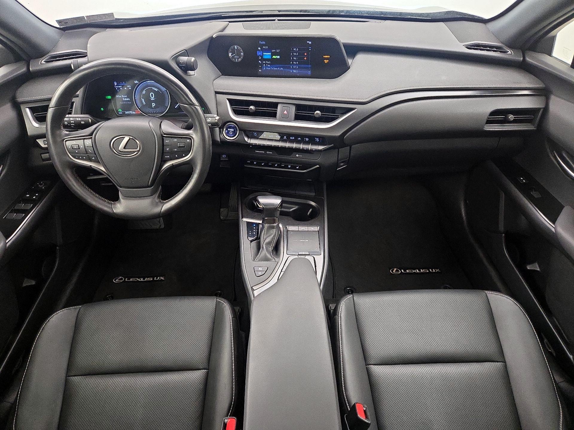 Black 2021 Lexus UX Hybrid SUV / Crossover All-Wheel Drive Automatic