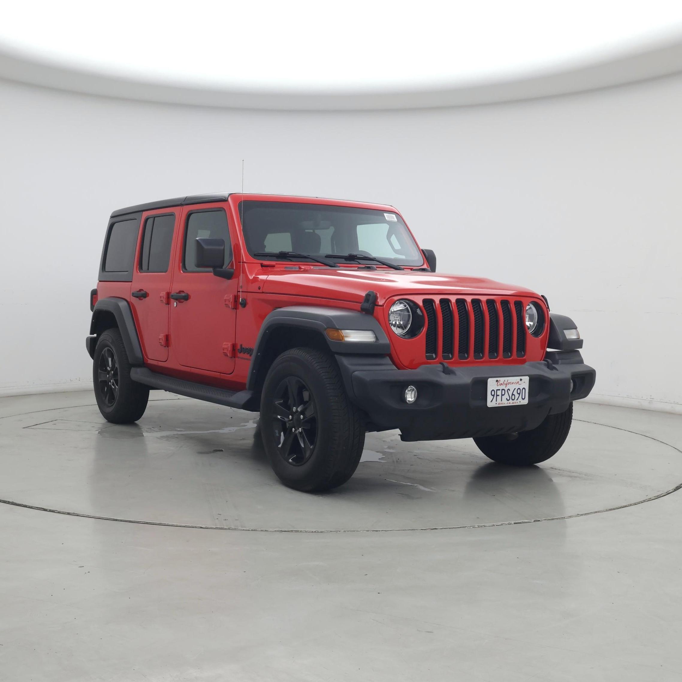 Red 2023 Jeep Wrangler Sport 4-Door 4WD SUV / Crossover Four-Wheel Drive Automatic