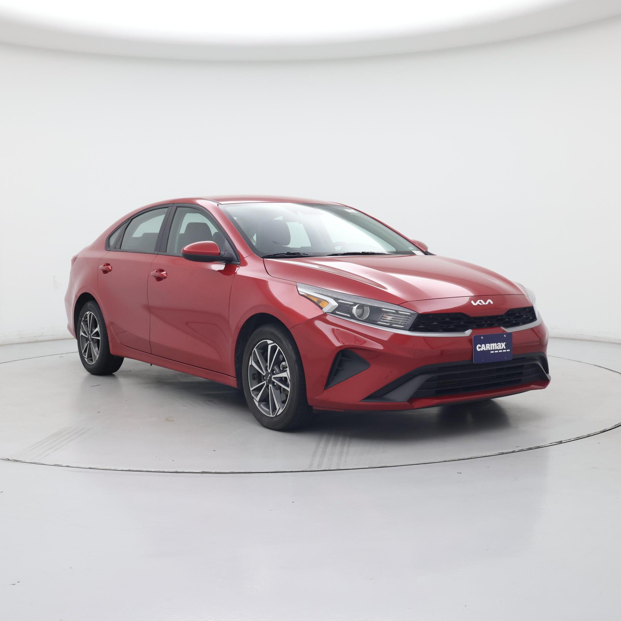 Red 2023 Kia Forte Sedan Front-Wheel Drive Automatic