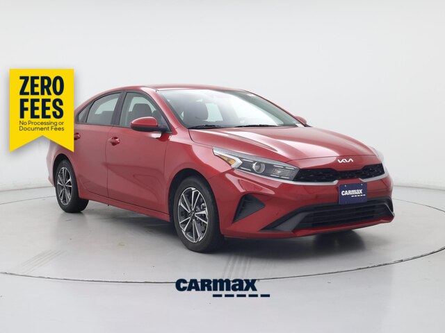 Red 2023 Kia Forte Sedan Front-Wheel Drive Automatic