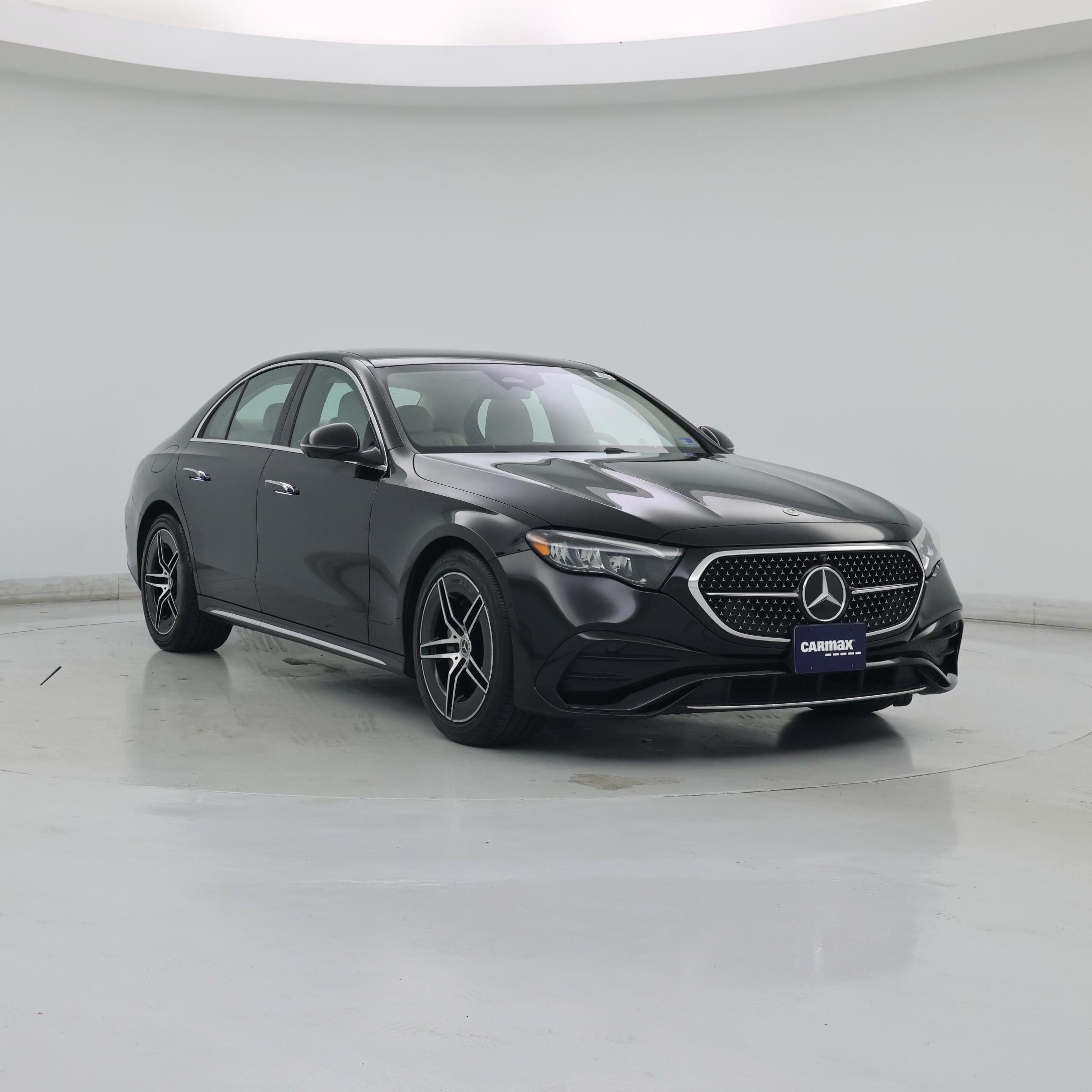 Black 2025 Mercedes-Benz E-Class Sedan All-Wheel Drive 9-Speed Automatic