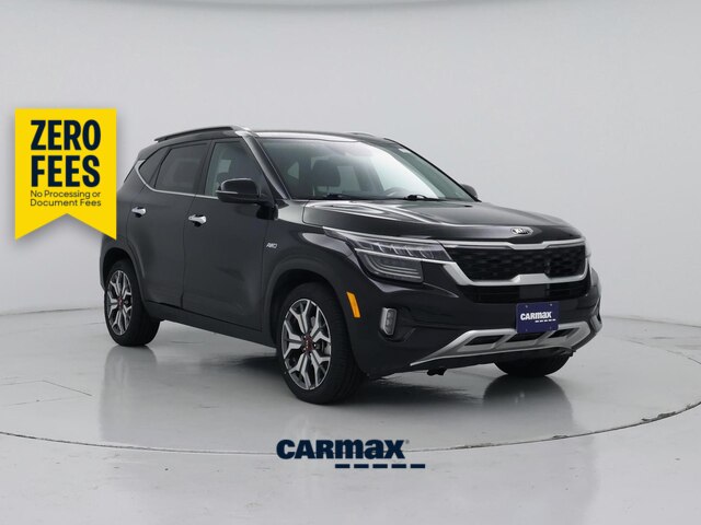 Black 2021 Kia Seltos SUV / Crossover All-Wheel Drive Automatic