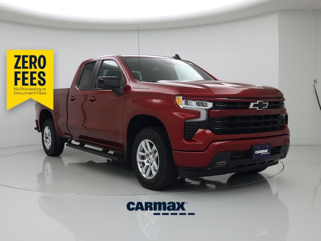 Red 2023 Chevrolet Silverado 1500 Pickup Truck Four-Wheel Drive Automatic