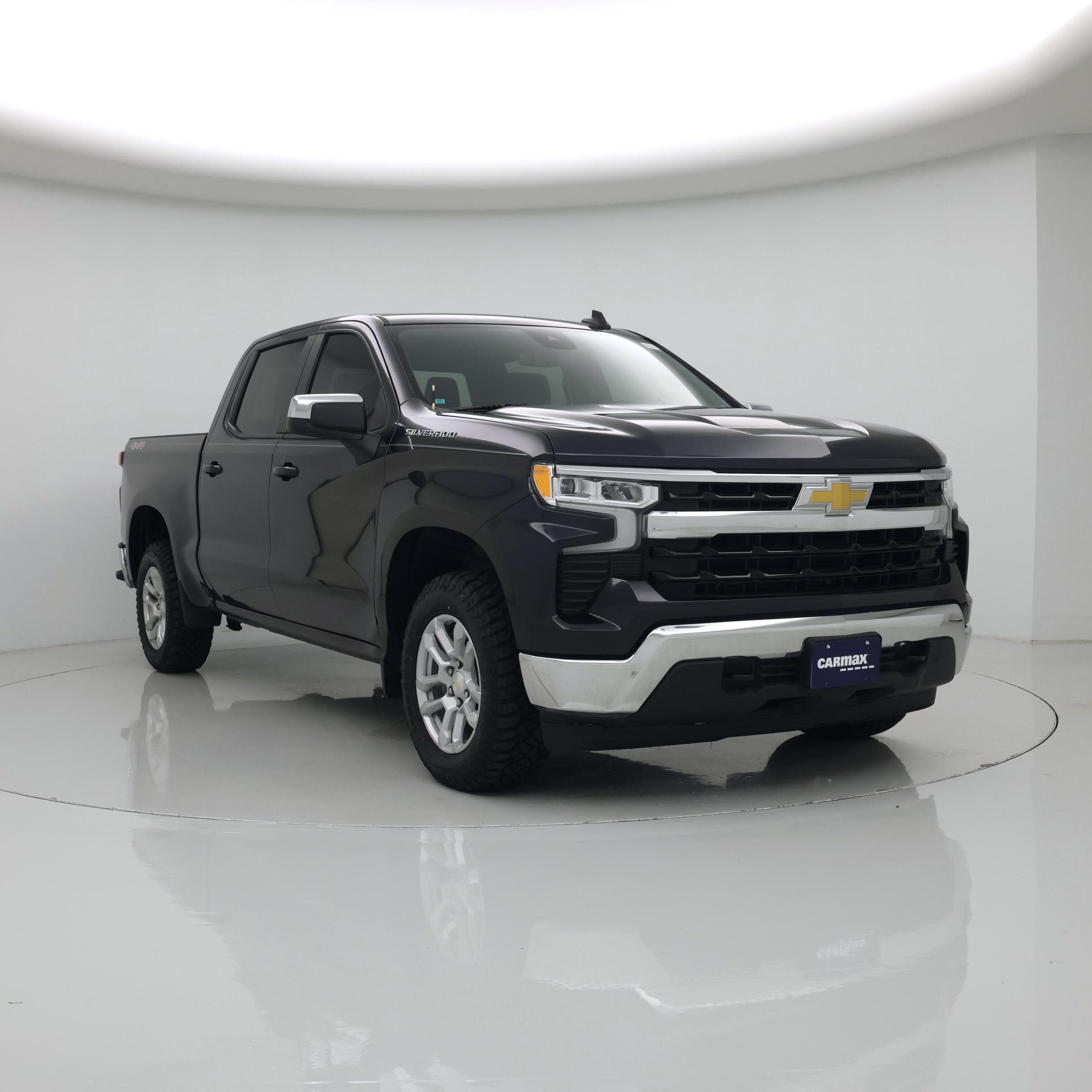 Gray 2023 Chevrolet Silverado 1500 Pickup Truck Four-Wheel Drive Automatic