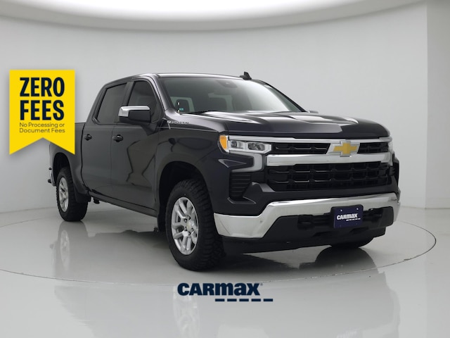 Gray 2023 Chevrolet Silverado 1500 Pickup Truck Four-Wheel Drive Automatic