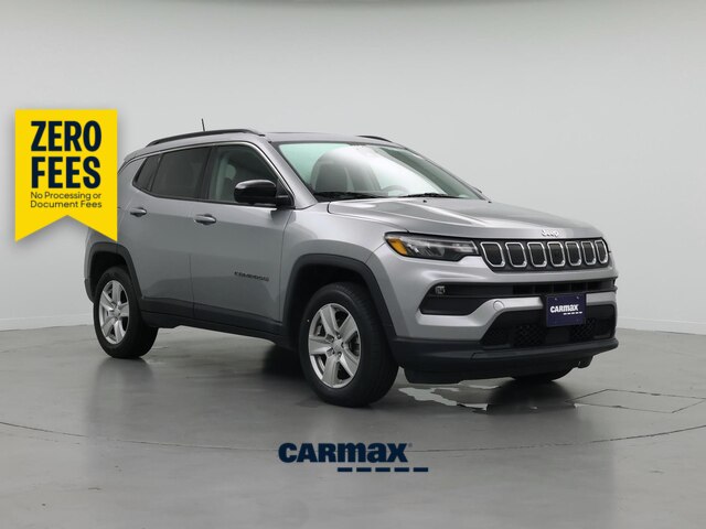 Silver 2022 Jeep Compass Latitude 4WD SUV / Crossover Four-Wheel Drive Automatic