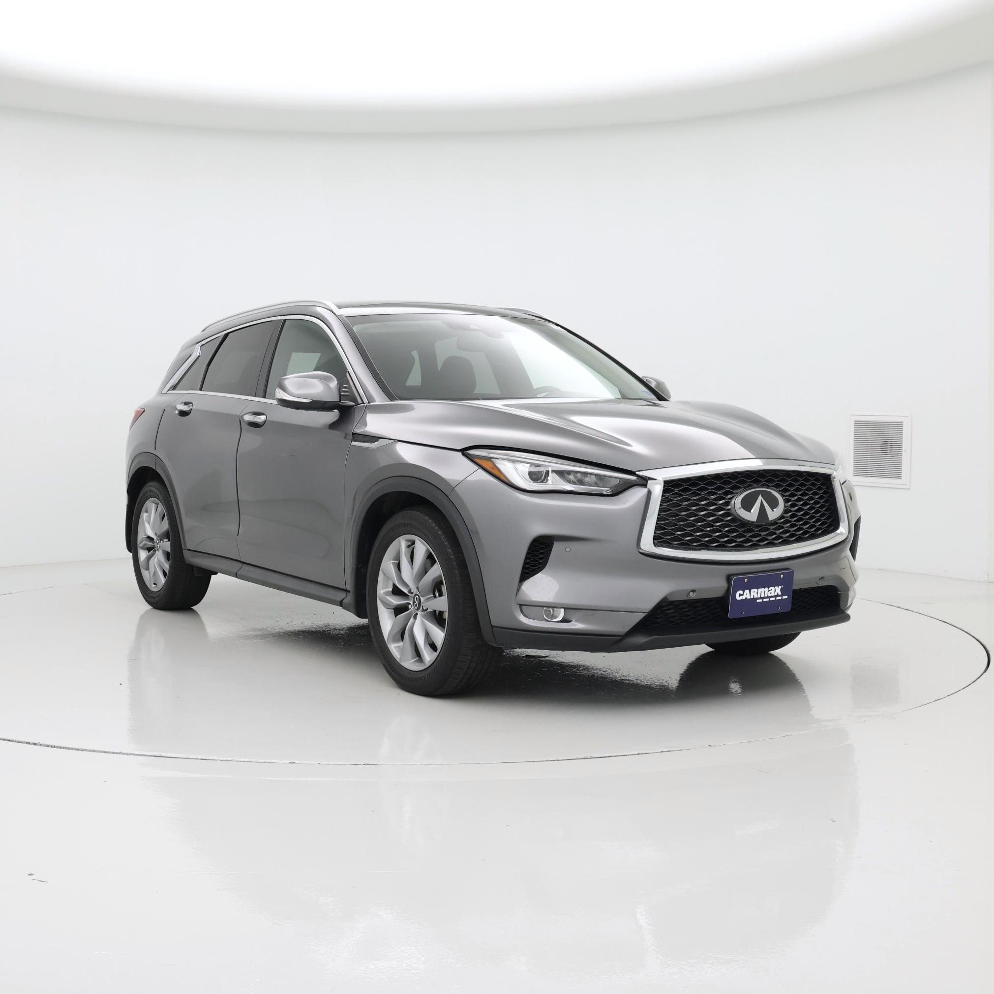 Gray 2022 INFINITI QX50 SUV / Crossover All-Wheel Drive Automatic