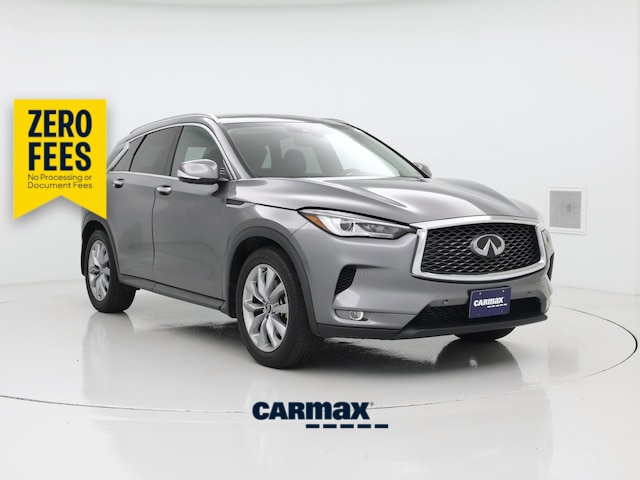 Gray 2022 INFINITI QX50 SUV / Crossover All-Wheel Drive Automatic