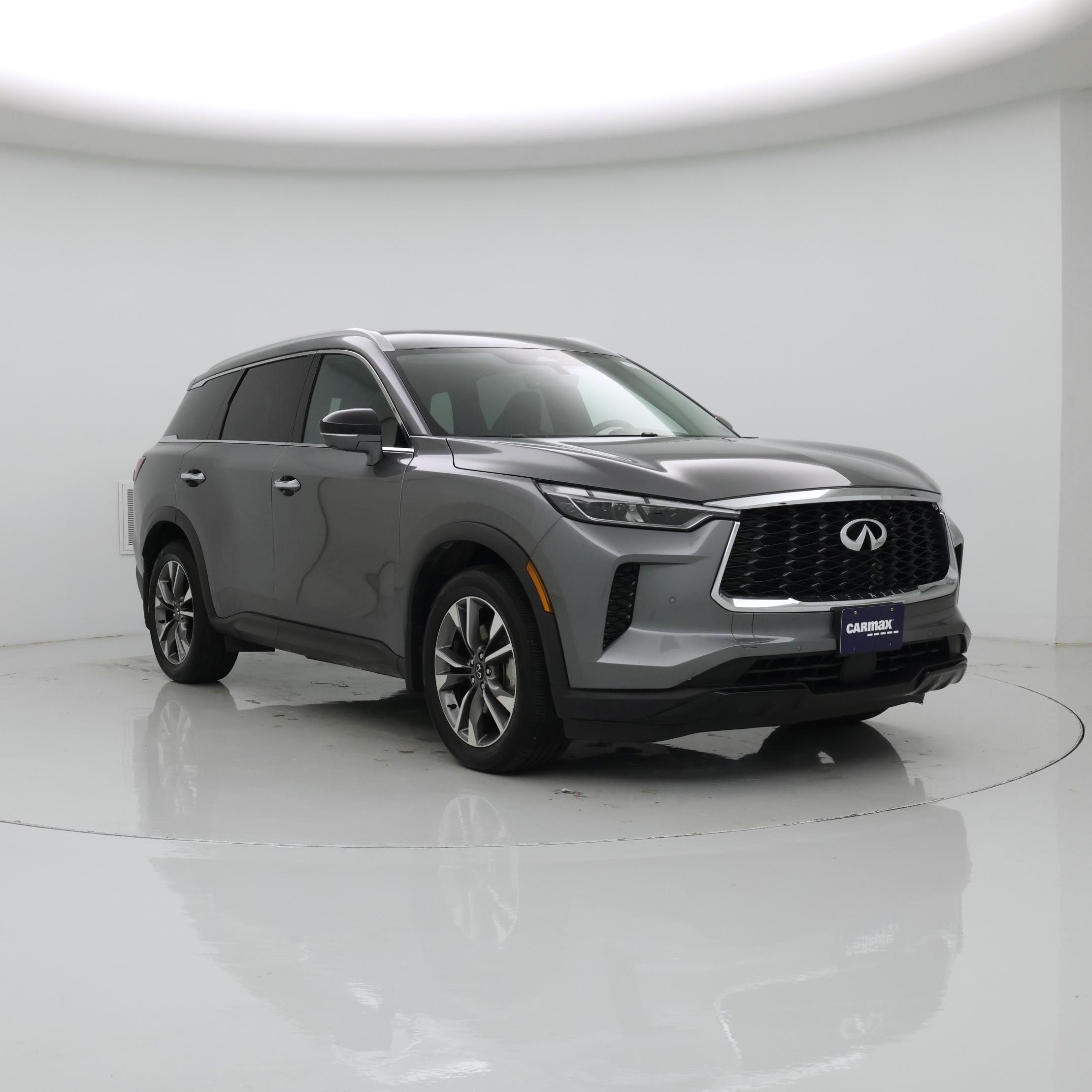 Gray 2023 INFINITI QX60 Luxe AWD SUV / Crossover All-Wheel Drive Automatic