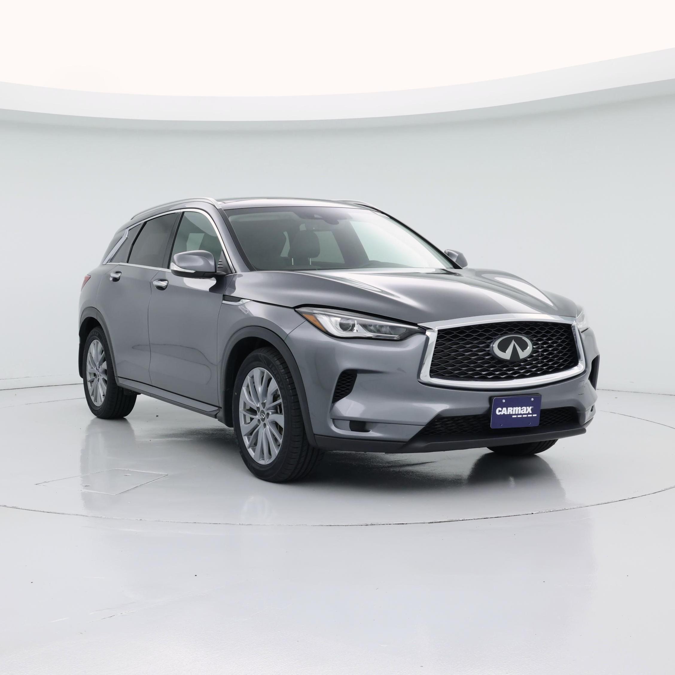 Gray 2023 INFINITI QX50 Luxe AWD SUV / Crossover All-Wheel Drive Automatic