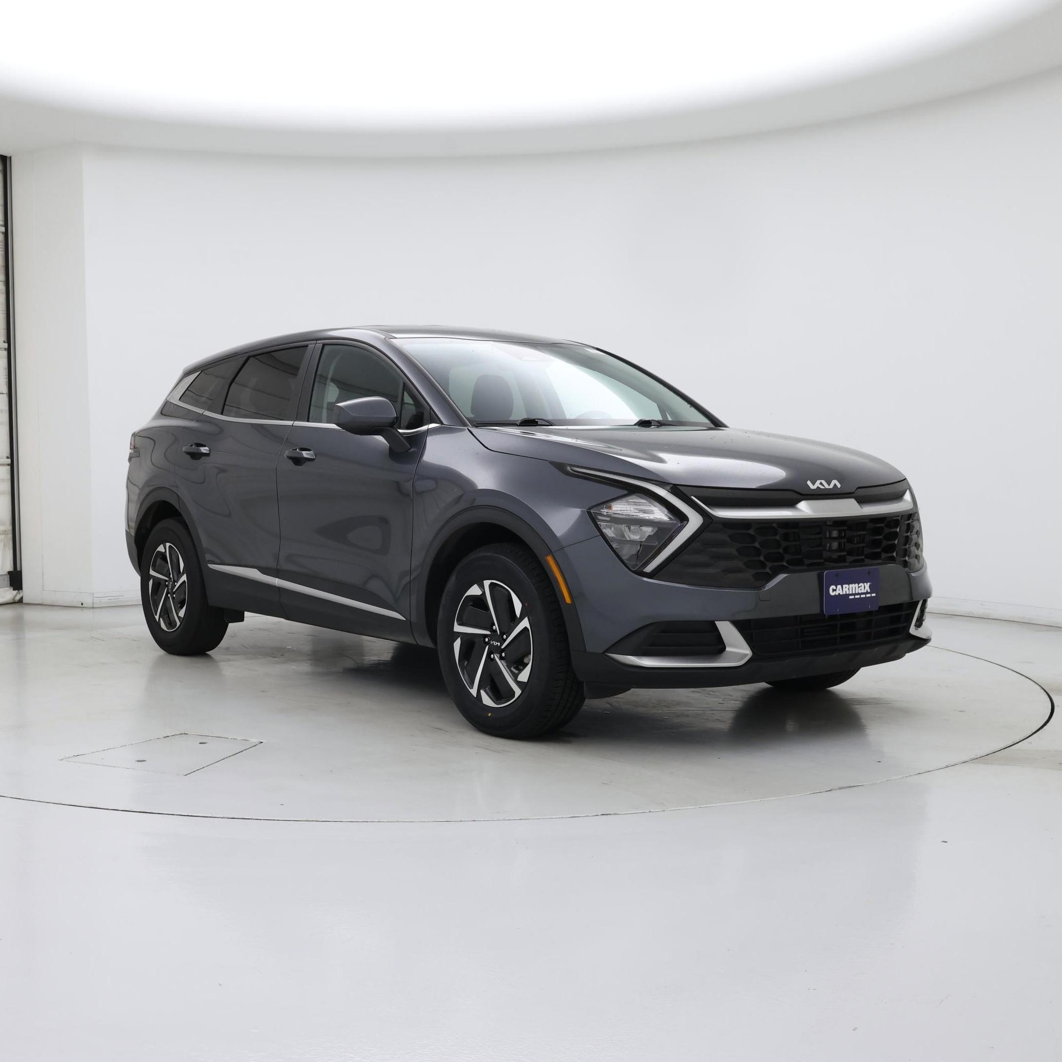 Gray 2023 Kia Sportage Hybrid SUV / Crossover All-Wheel Drive Automatic