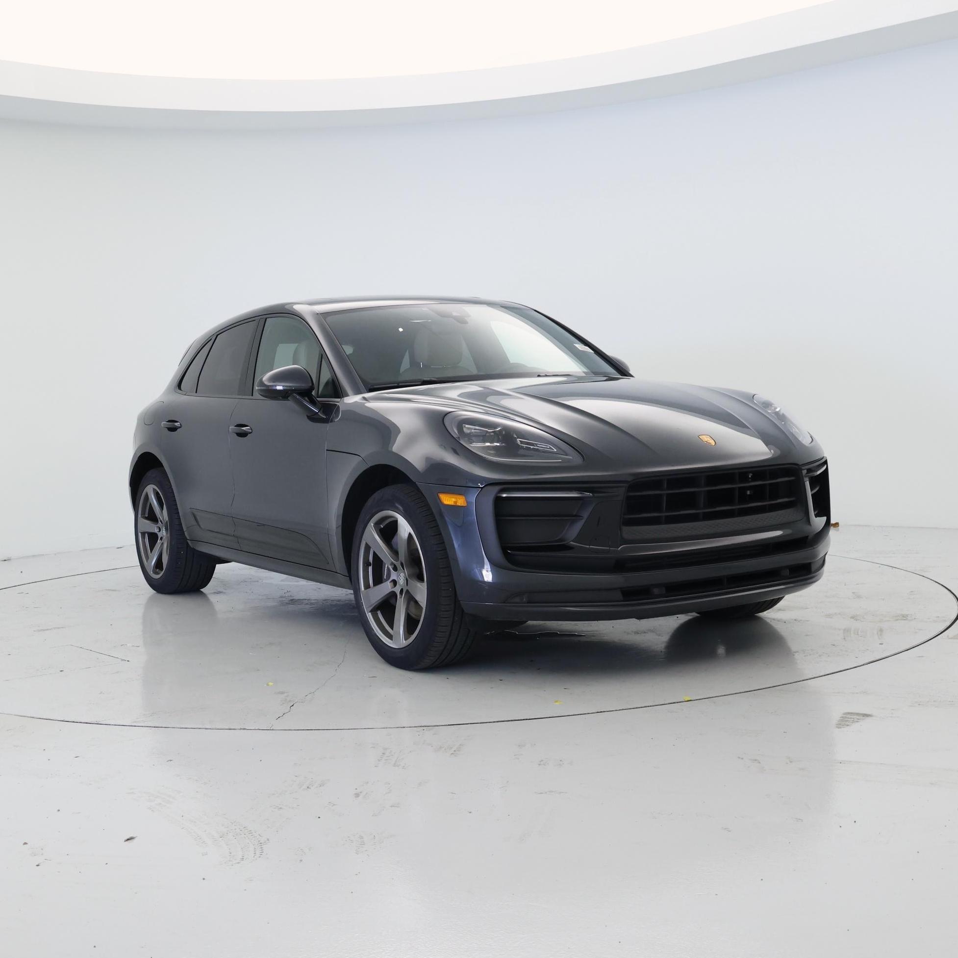 Gray 2022 Porsche Macan AWD SUV / Crossover All-Wheel Drive Automatic