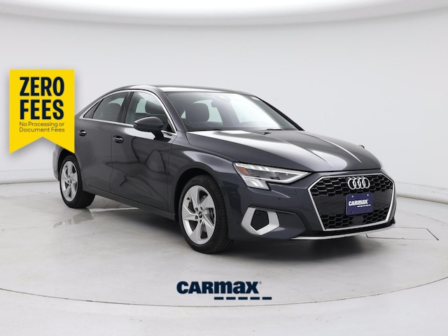 Gray 2023 Audi A3 40 TFSI Premium FWD Sedan Front-Wheel Drive Automatic
