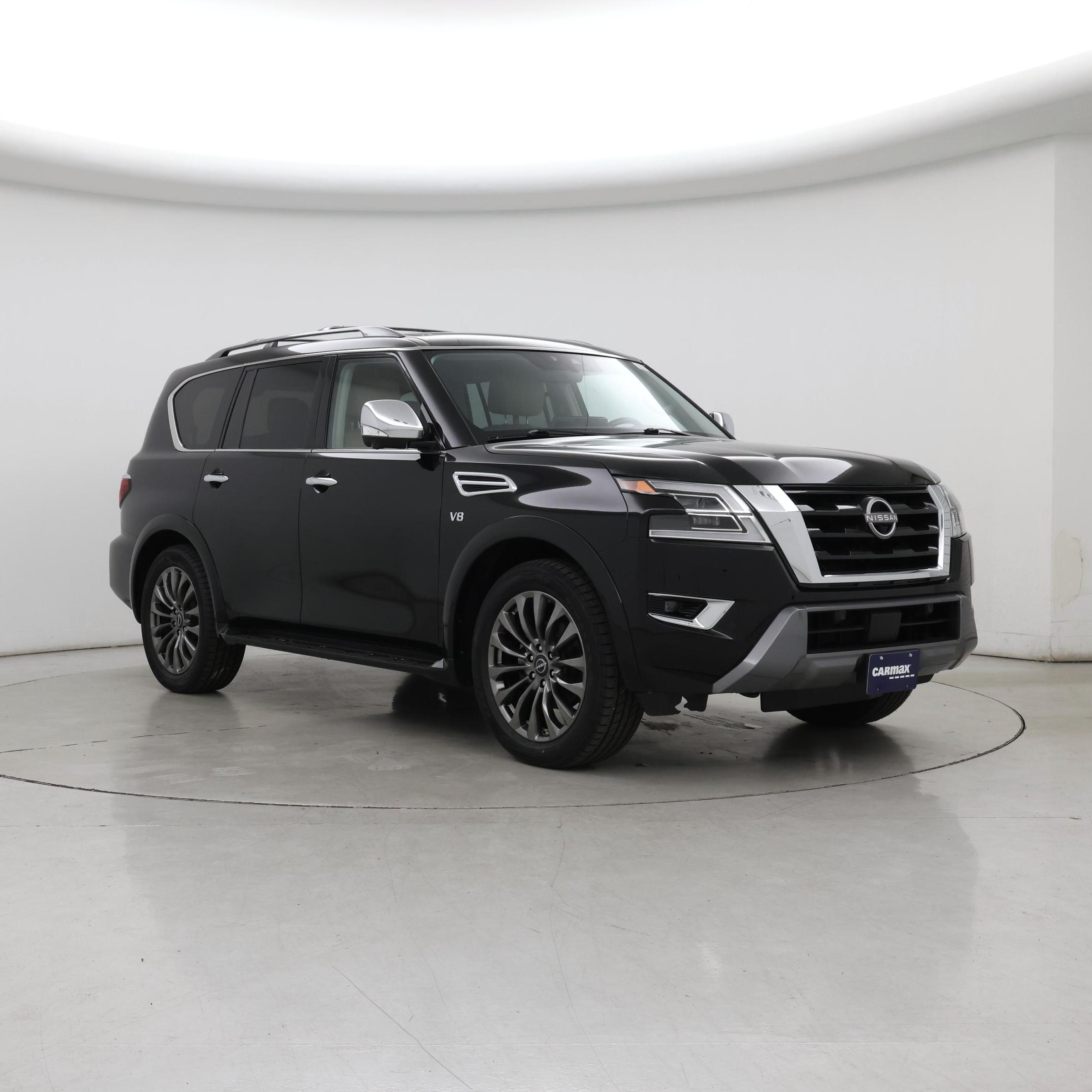 Black 2022 Nissan Armada SUV / Crossover Four-Wheel Drive Automatic