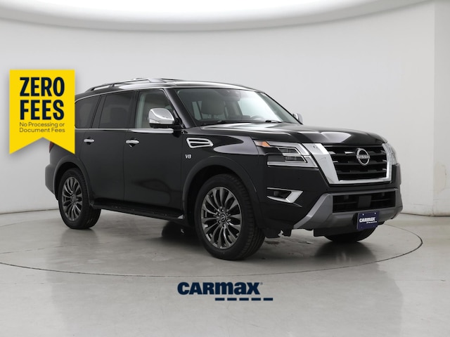 Black 2022 Nissan Armada SUV / Crossover Four-Wheel Drive Automatic