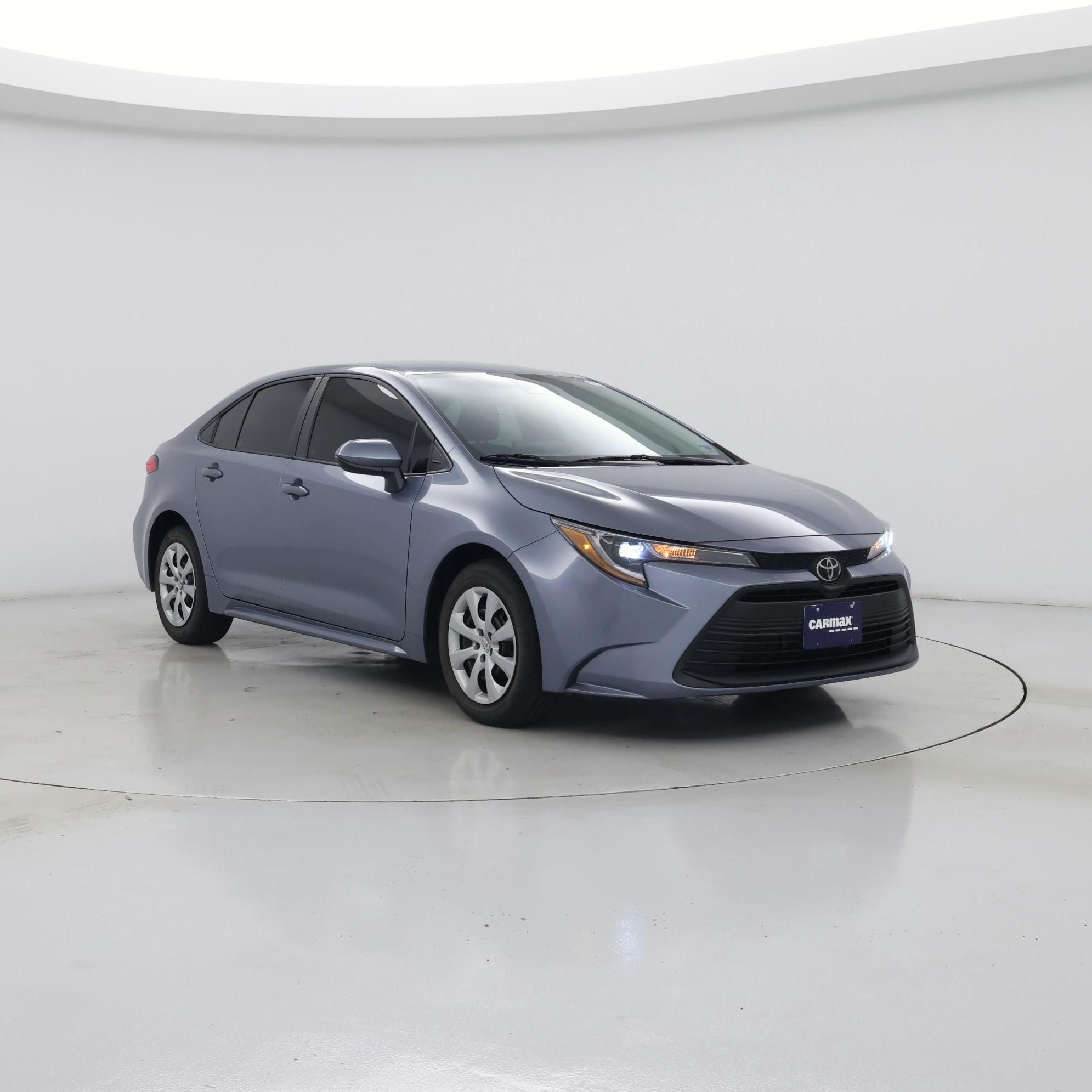 Gray 2023 Toyota Corolla LE FWD Sedan Front-Wheel Drive Automatic