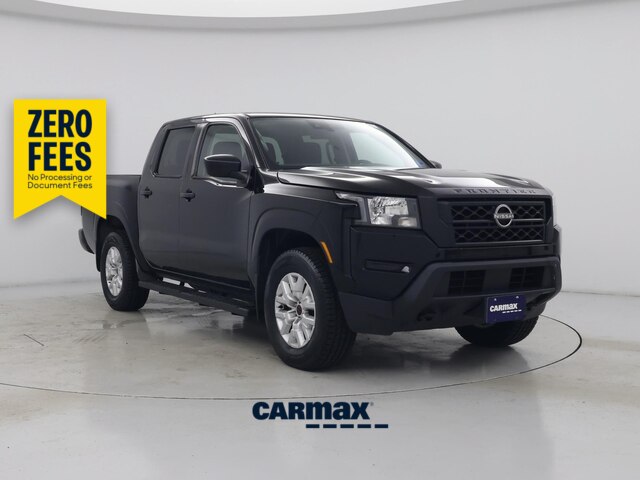 Black 2022 Nissan Frontier Pickup Truck Four-Wheel Drive Automatic
