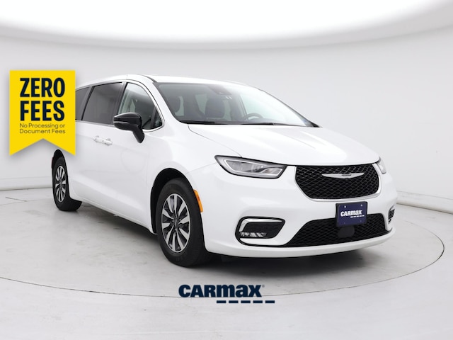 White 2024 Chrysler Pacifica Hybrid Select FWD Minivan Front-Wheel Drive Automatic