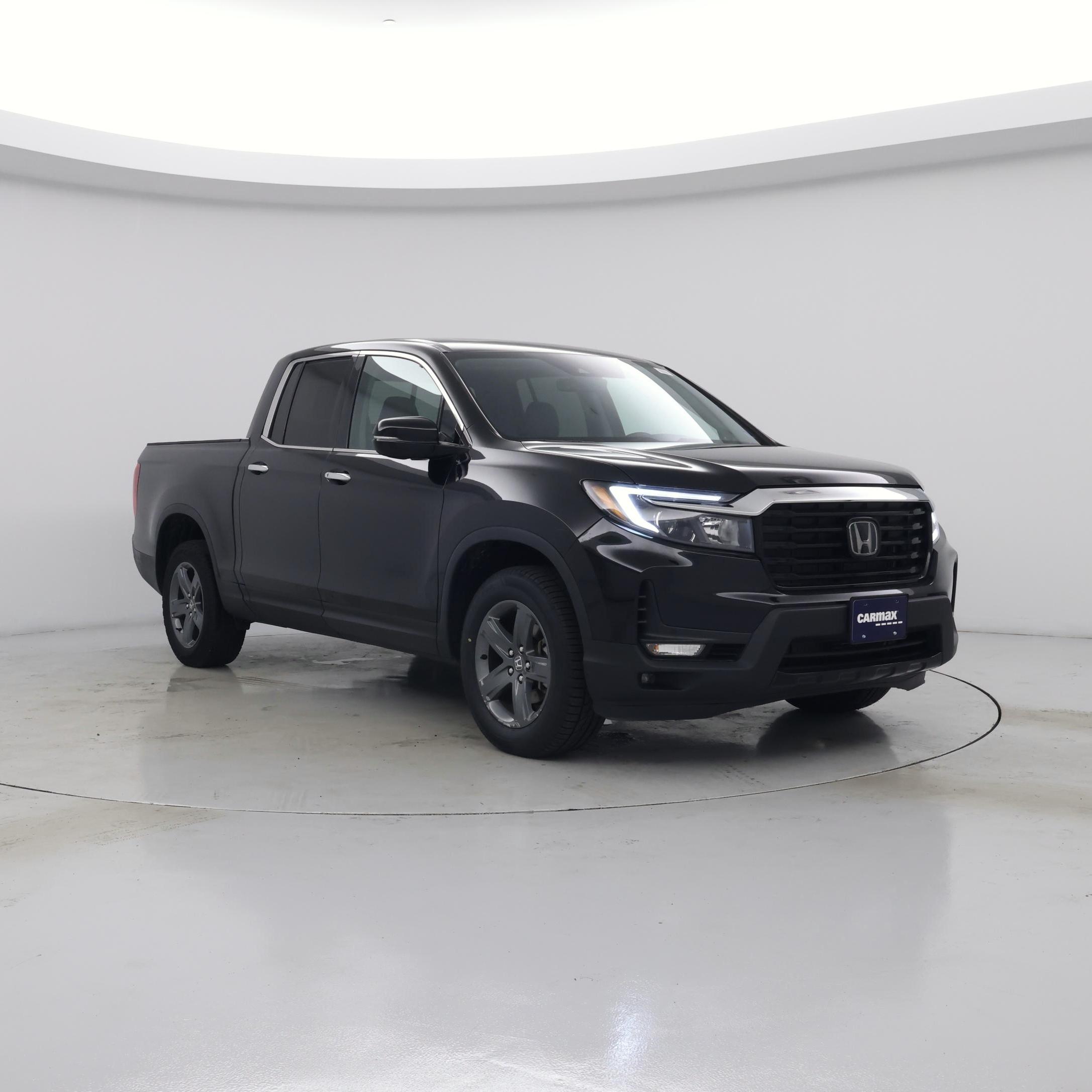 Black 2023 Honda Ridgeline Pickup Truck All-Wheel Drive Automatic