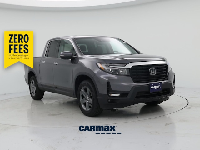 Gray 2023 Honda Ridgeline RTL-E AWD Pickup Truck All-Wheel Drive Automatic