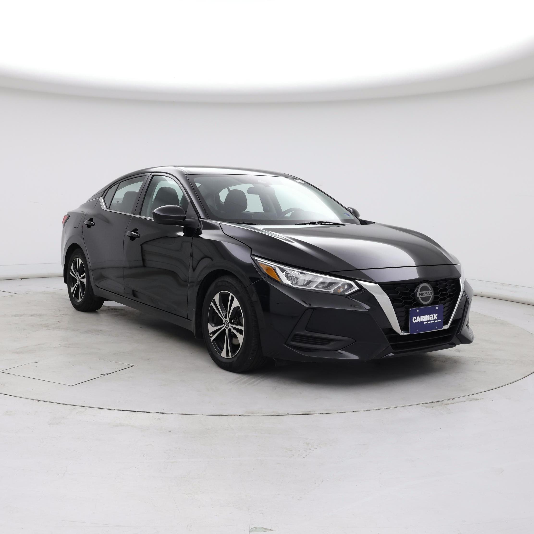 Black 2023 Nissan Sentra SV FWD Sedan Front-Wheel Drive Automatic