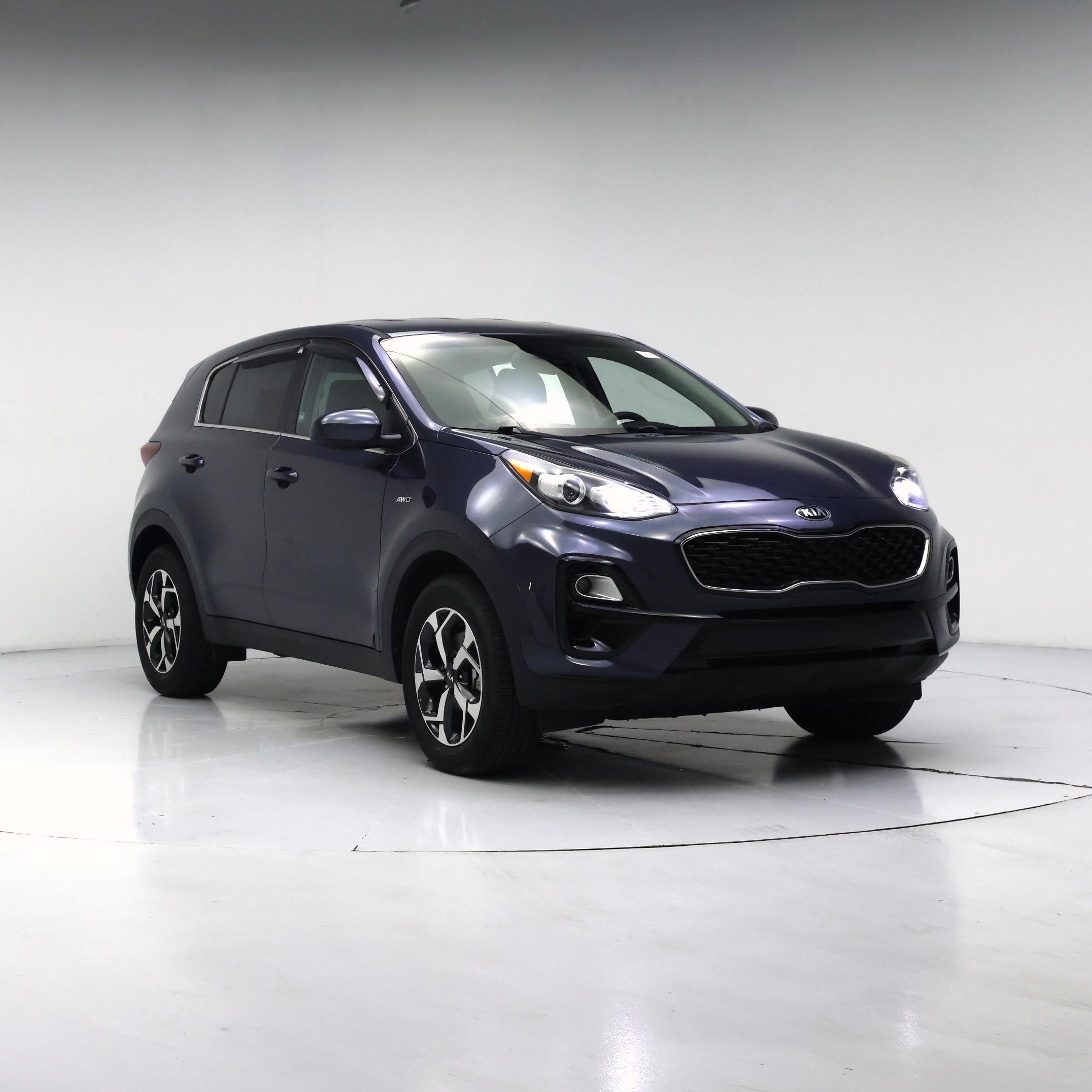 Blue 2020 Kia Sportage SUV / Crossover All-Wheel Drive Automatic