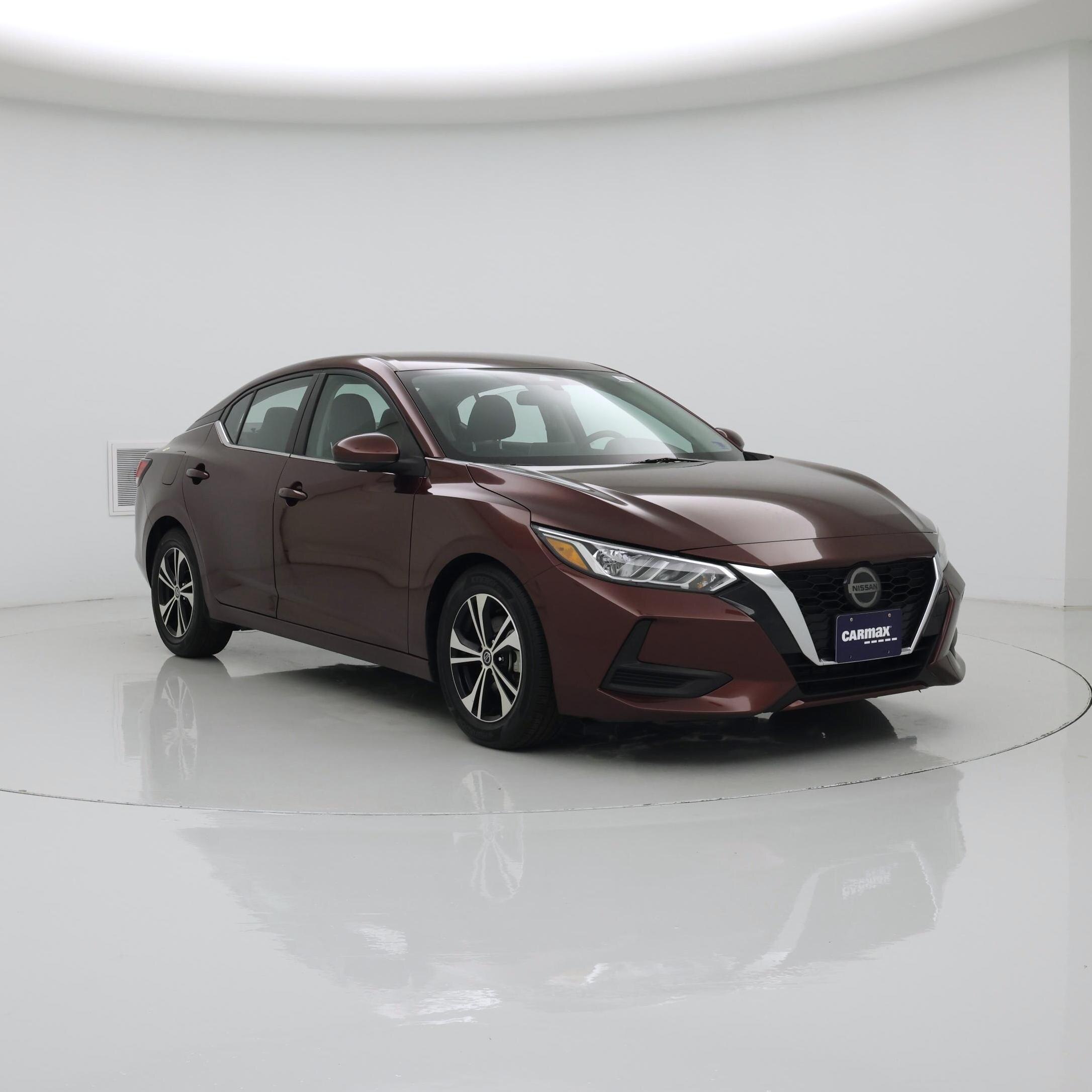 Red 2020 Nissan Sentra Sedan Front-Wheel Drive Automatic