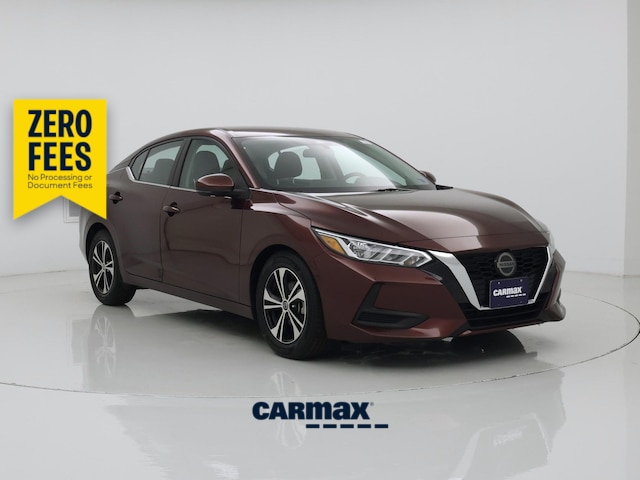 Red 2020 Nissan Sentra Sedan Front-Wheel Drive Automatic
