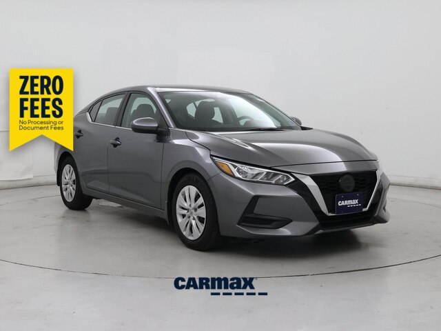 Gray 2023 Nissan Sentra S FWD Sedan Front-Wheel Drive Automatic
