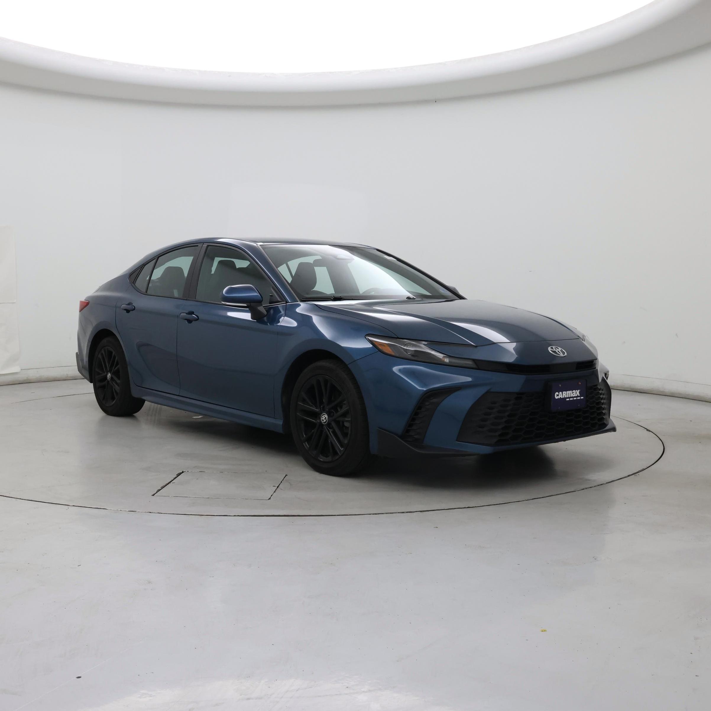 Blue 2025 Toyota Camry SE AWD Sedan All-Wheel Drive Automatic