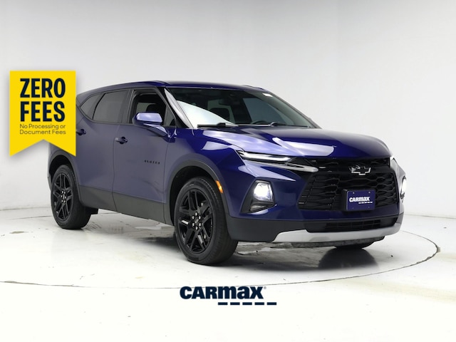Blue 2022 Chevrolet Blazer SUV / Crossover Front-Wheel Drive Automatic