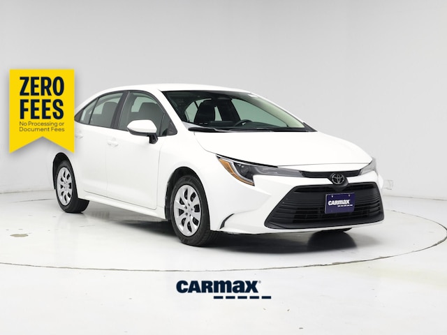 White 2024 Toyota Corolla Sedan Front-Wheel Drive Automatic