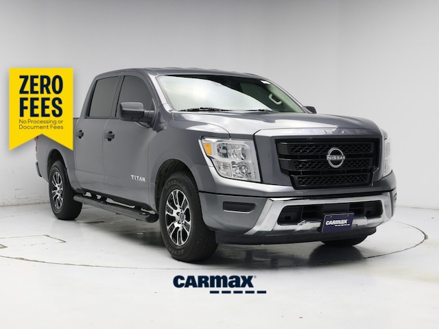 Gray 2023 Nissan Titan Pickup Truck 4X2 Automatic