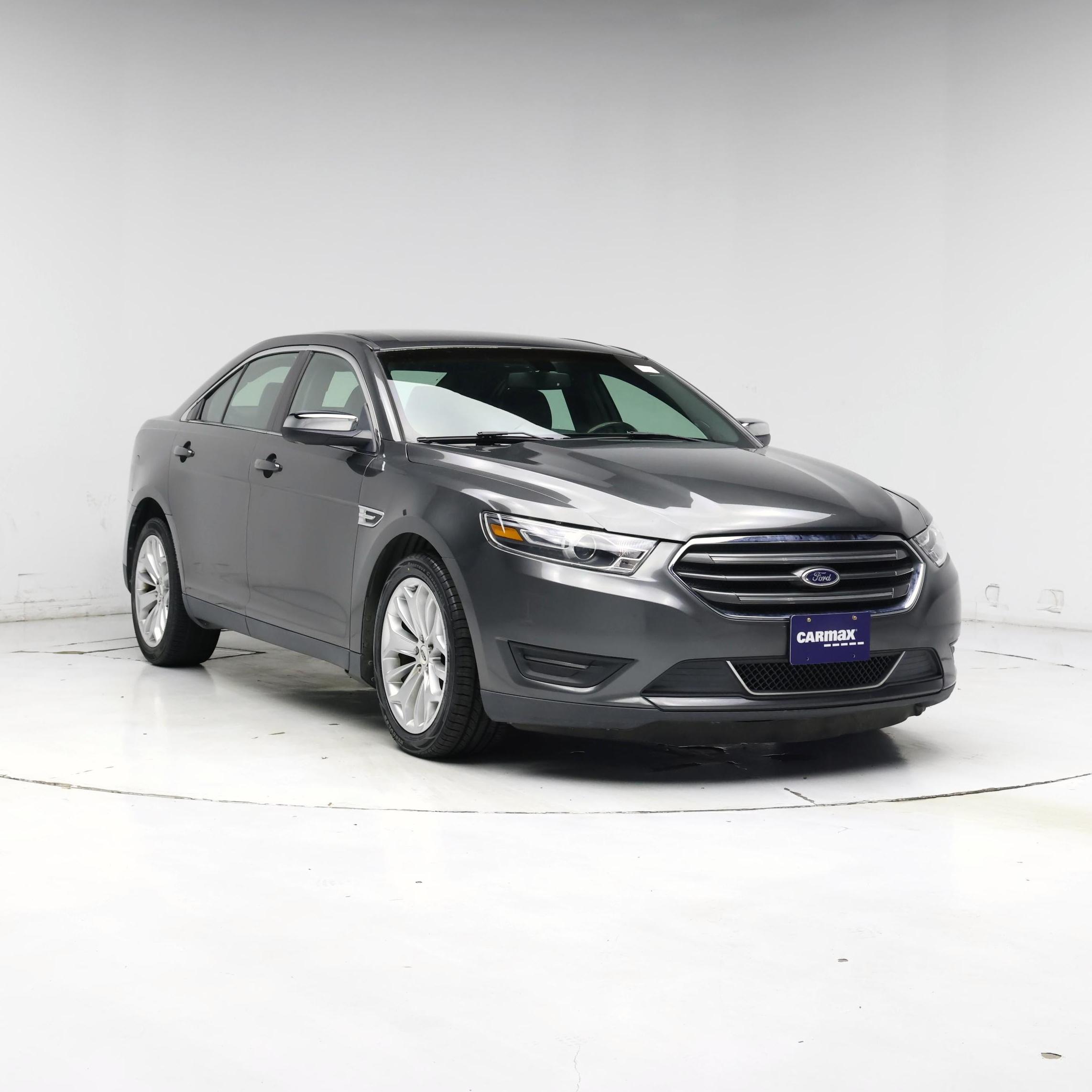 Gray 2016 Ford Taurus Sedan Front-Wheel Drive Automatic