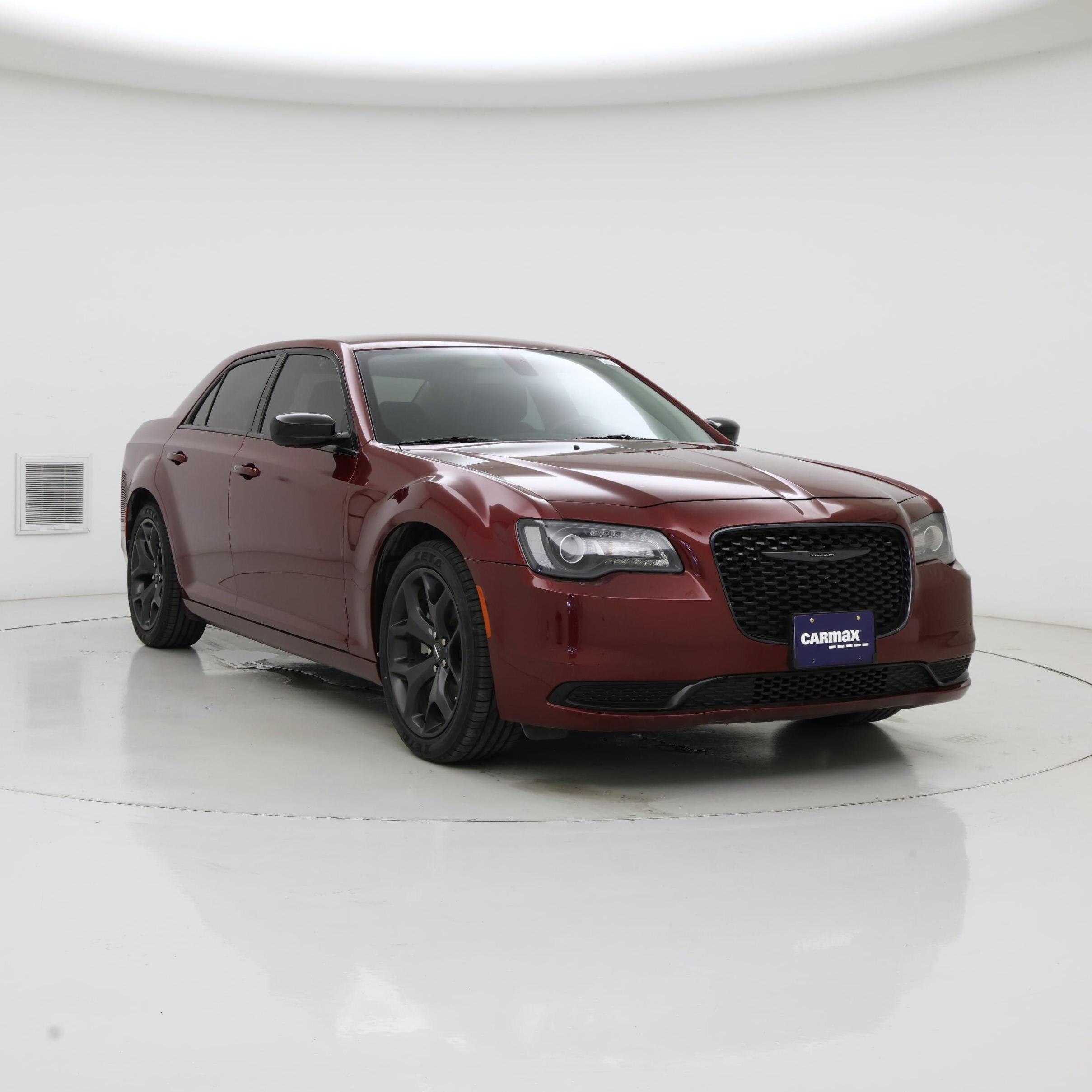 Red 2022 Chrysler 300 Sedan Rear-Wheel Drive Automatic
