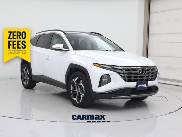 White 2023 Hyundai Tucson Hybrid SUV / Crossover All-Wheel Drive Automatic