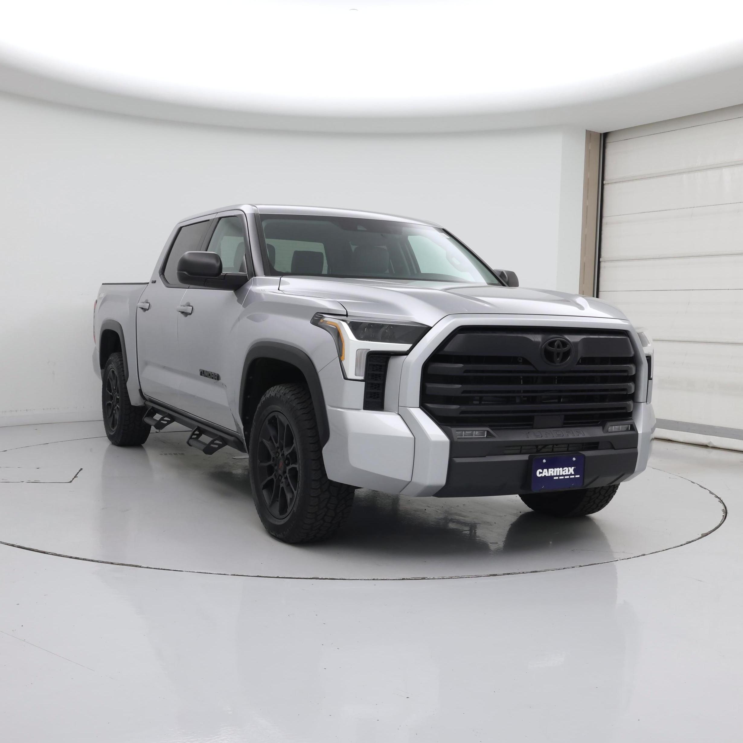 Silver 2024 Toyota Tundra Pickup Truck Four-Wheel Drive Automatic