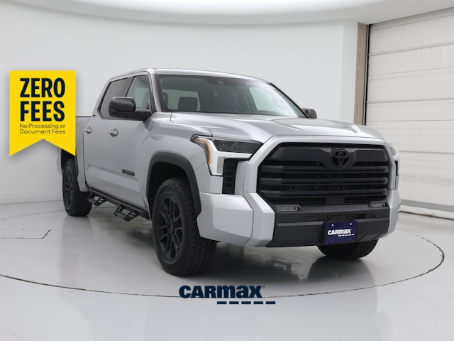 Silver 2024 Toyota Tundra Pickup Truck Four-Wheel Drive Automatic
