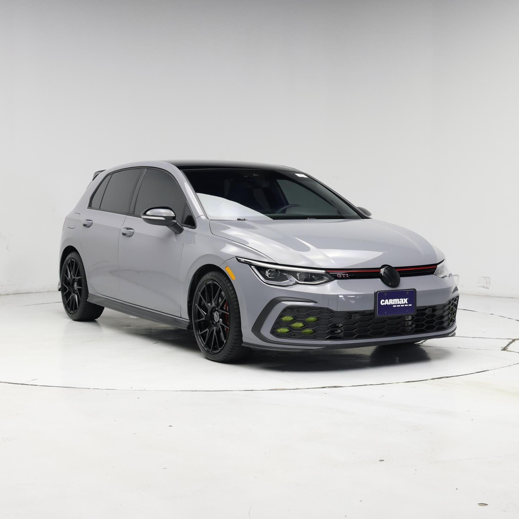 Gray 2024 Volkswagen Golf GTI Hatchback Front-Wheel Drive Automatic