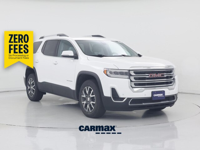 White 2021 GMC Acadia SUV / Crossover Four-Wheel Drive Automatic