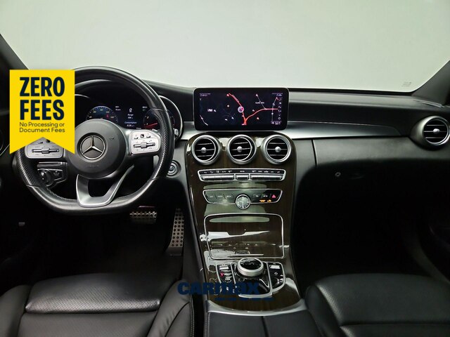 Blue 2019 Mercedes-Benz C-Class Sedan Rear-Wheel Drive Automatic