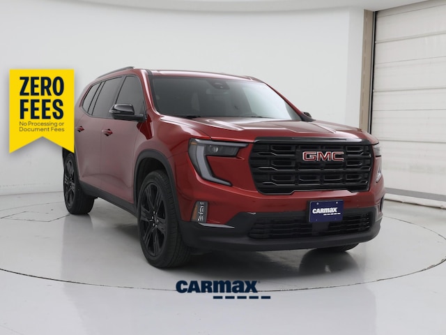 Red 2025 GMC Acadia SUV / Crossover Front-Wheel Drive Automatic