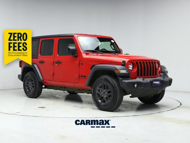Red 2024 Jeep Wrangler SUV / Crossover Four-Wheel Drive Automatic
