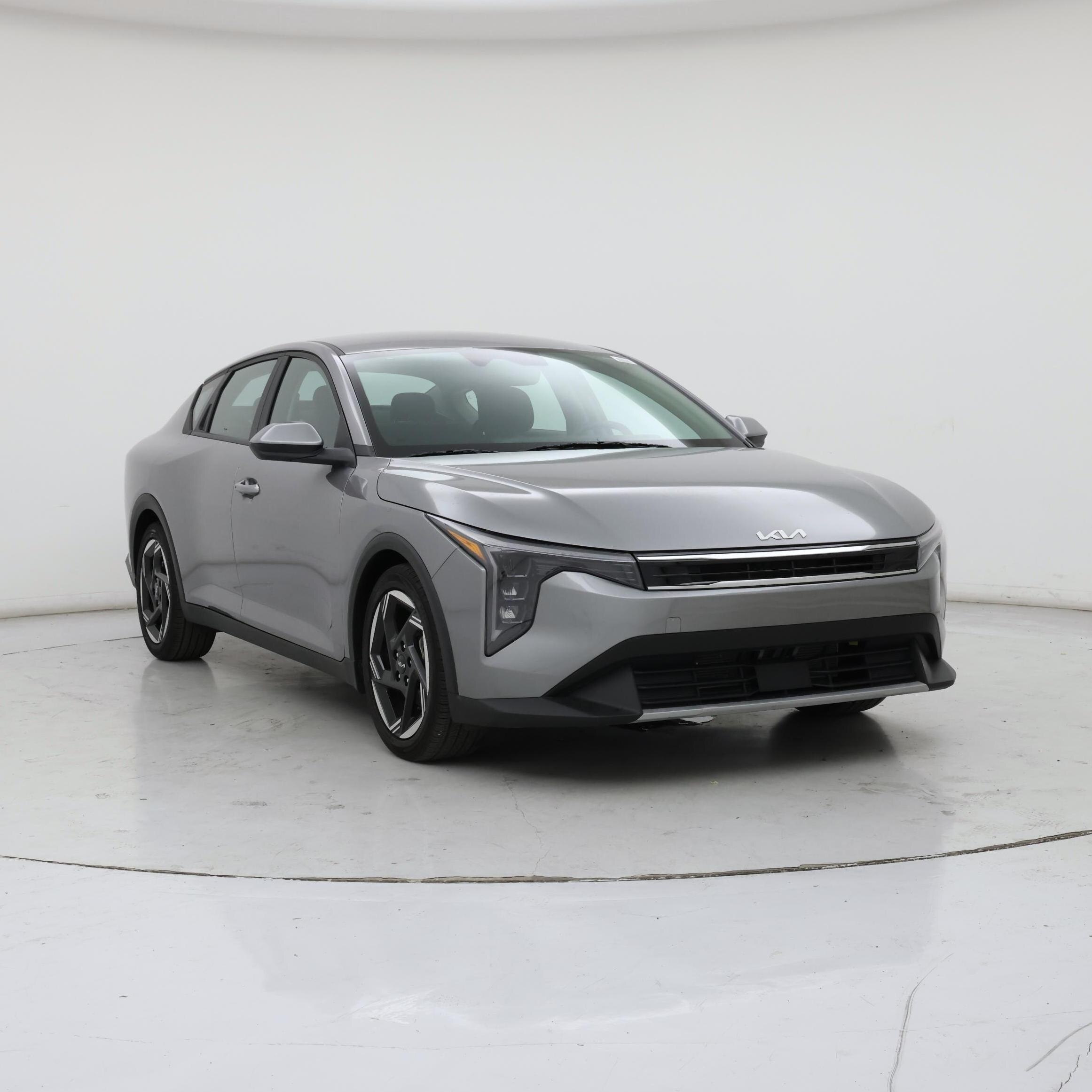 Gray 2025 Kia K4 Sedan Front-Wheel Drive Automatic