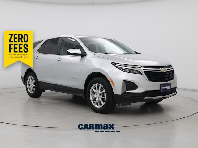 Silver 2022 Chevrolet Equinox SUV / Crossover Four-Wheel Drive Automatic