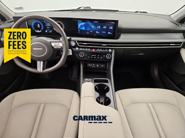White 2025 Hyundai Sonata Sedan Front-Wheel Drive Automatic