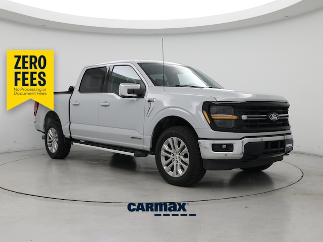 Gray 2024 Ford F-150 Pickup Truck Four-Wheel Drive Automatic